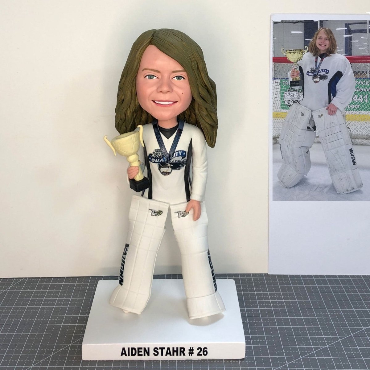 Custom Sports Female Athlete Bobblehead