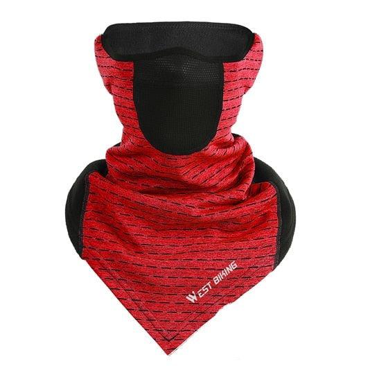 Cycling Mask Winter Warm Running Scarf Balaclava Velvet Bike Full Face Mask Headwear Climbing Fishing Skating Hat Motorbike Biker Racing Breather Mask Tactical Airsoft Cap Scarf Mask Ski Hat Spring Summer For Men Women