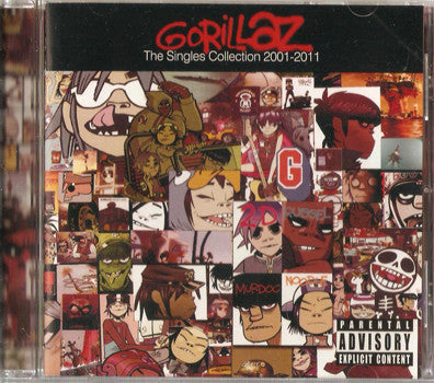 Demon Days & Plastic Beach & Singles Collection 2001 -  2011 & Gorillaz