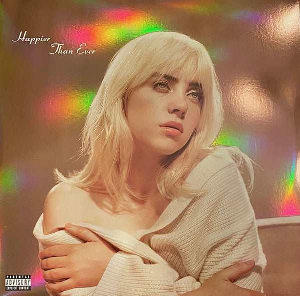 Billie Eilish - Happier Than Ever (X) (2LP) & Happier Than Ever (2LP/Recycled Vinyl/Rainbow Foil Jacket) (Rsd) & Billie Eilish - Dont Smile At Me (Black LP Vinyl)