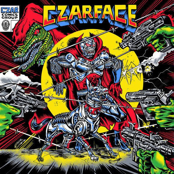 Czar Noir (Red/White LP Vinyl) & Czarface Meets Metal Face & Odd Czar Against Us