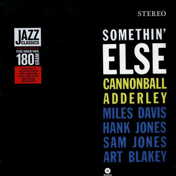 Somethin' Else (Blue Note Classic LP Vinyl Edition) & Somethin Else
