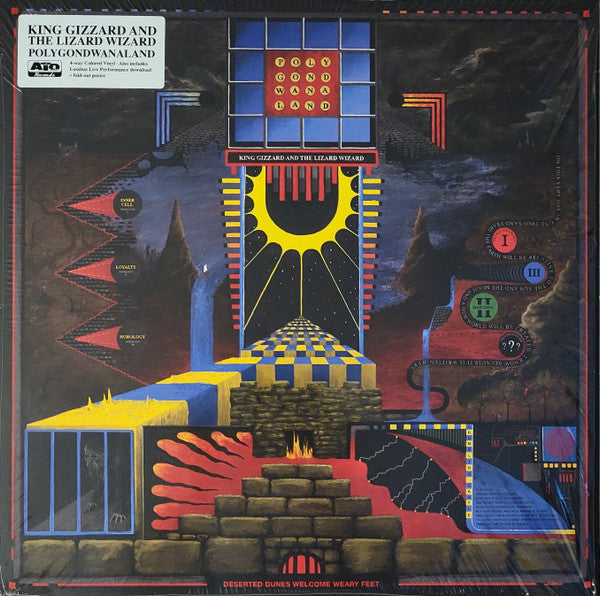 King Gizzard & The Lizard Wizard - Polygondwanaland & Live In San Francisco '16 (Deluxe/2LP/Fog/Sunburst Vinyl)