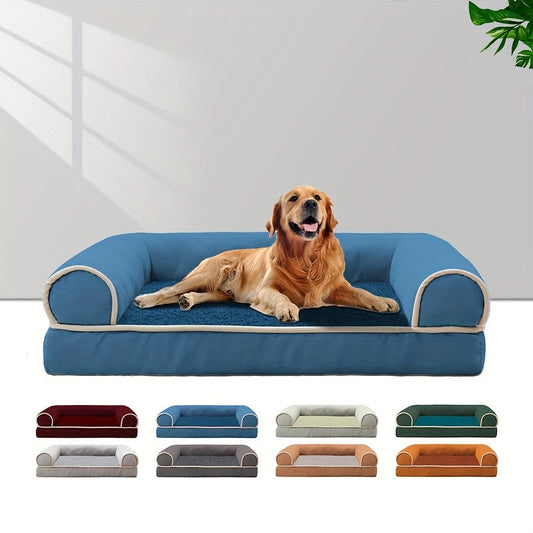 New Dog Sofa Pet Dog Bed Cat Bed Deep Sleep Dog House Square Thickened Warm Dog Mat Small Medium Large Dog House Pet Supplies Breathable Blanket Pet Dog Bed Dog Sofa Dog Bed Dog House Pet Supplies Accessories