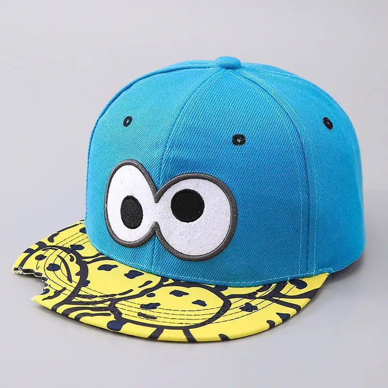 Flat Brim Missing Corner Snack Baseball Cap Personality Male And Female Adult Sun-proof Sports Hat
