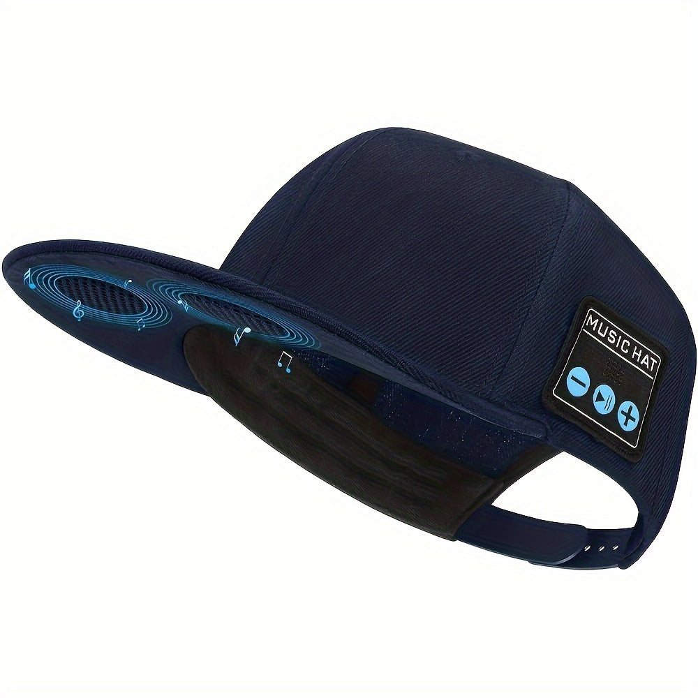 Wireless Smart Baseball Cap Machine - Hands-free Music, Built-in Speakers, Sweat Proof, Perfect For Outdoor Sports And Fitness, Perfect As A Halloween Christmas Gift - Premium  from Lizard Vigilante - Just $15.99! Shop now at Lizard Vigilante