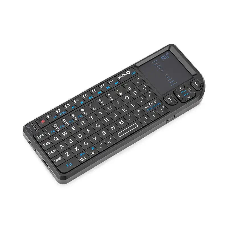 Mini Wireless Keyboard with Backlight Laser Pointer Multimedia for TV Computer