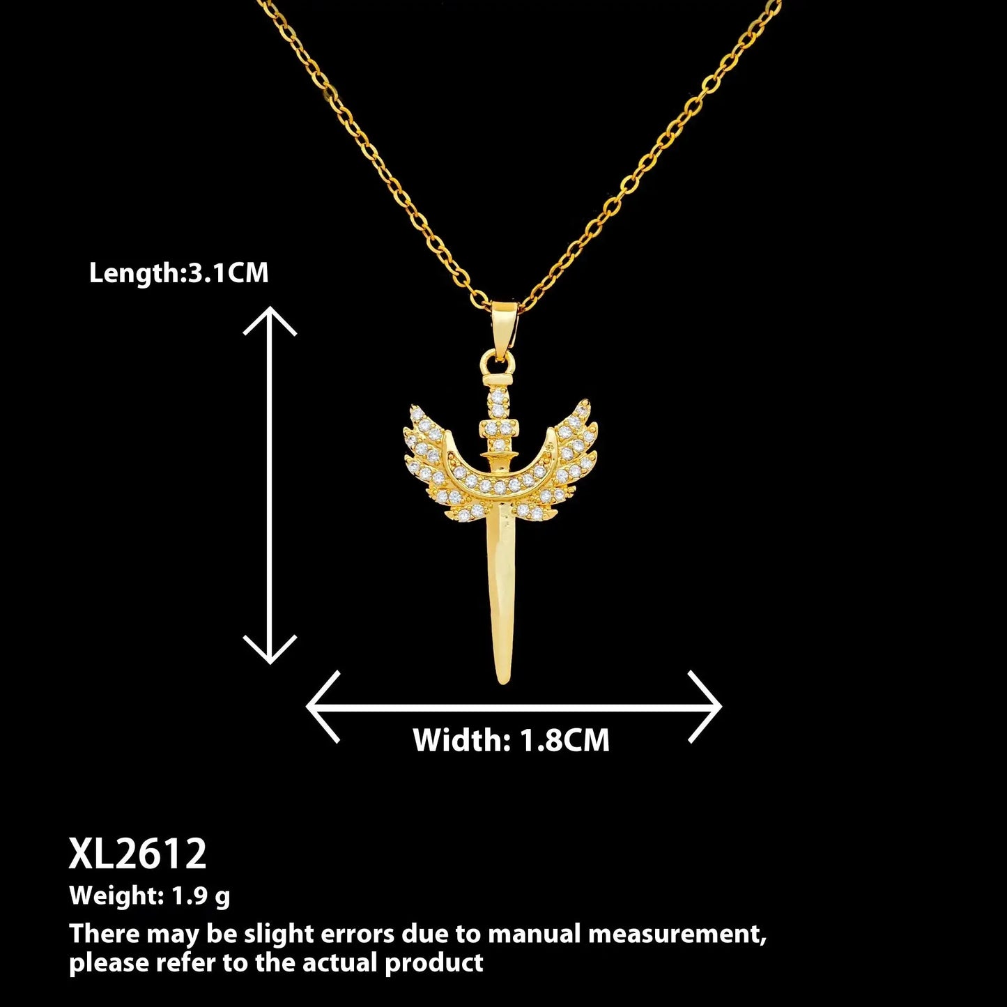 European And American Moon Necklace Niche Non-fading High-grade Accessories