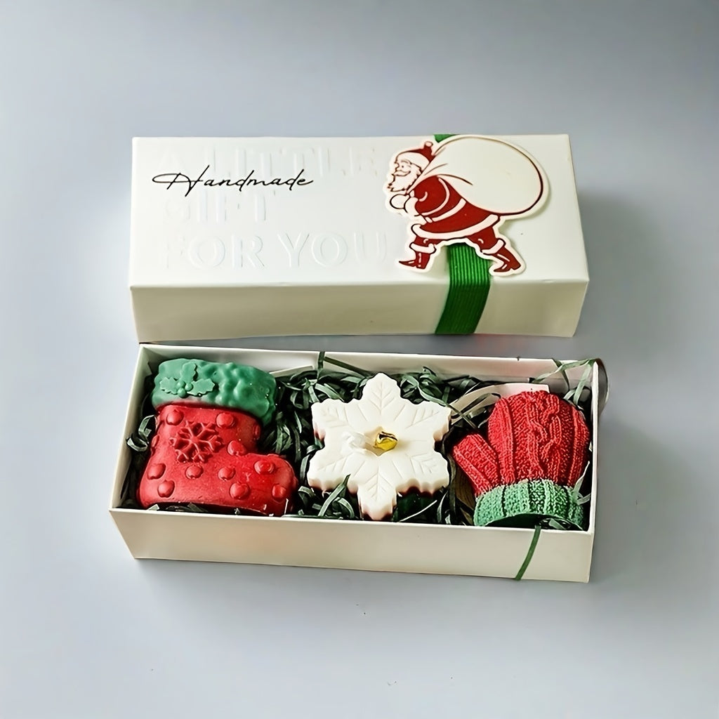 2024 Christmas Scented Candle Gift Set - Soy Wax, Multi-Wick, Perfect for Holiday Decor & Home Ambiance