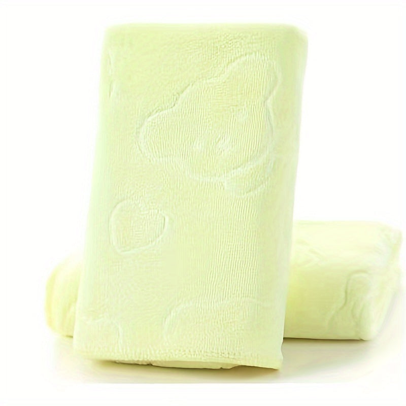 Ultra-Soft Plush Polyester Pet Bath Towel and Blanket - Highly Absorbent Quick-Dry Dog Bath Towel for Grooming, Drying, Sleeping - Durable Pet Towels for Dogs and Cats - 27.56" x 55.12"