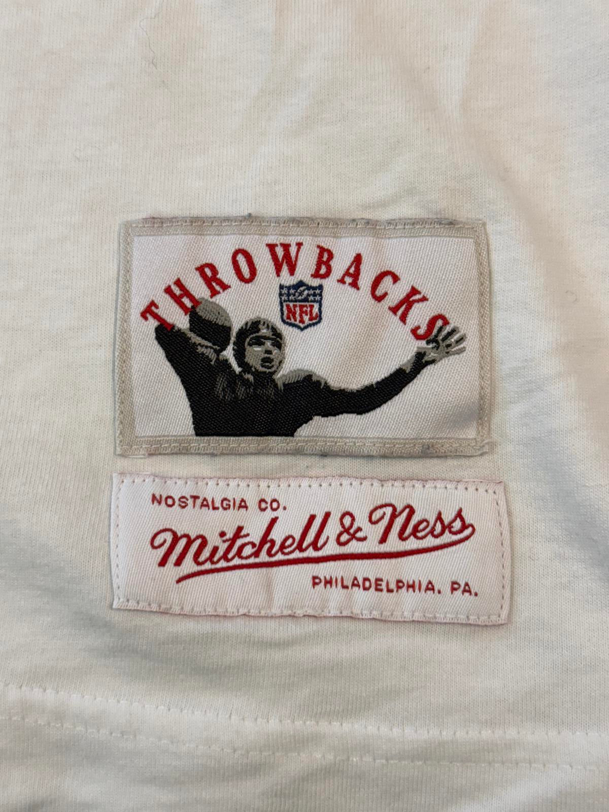 Vikings Randy Moss 84 T-shirt Jersey Mitchell Ness Throwback