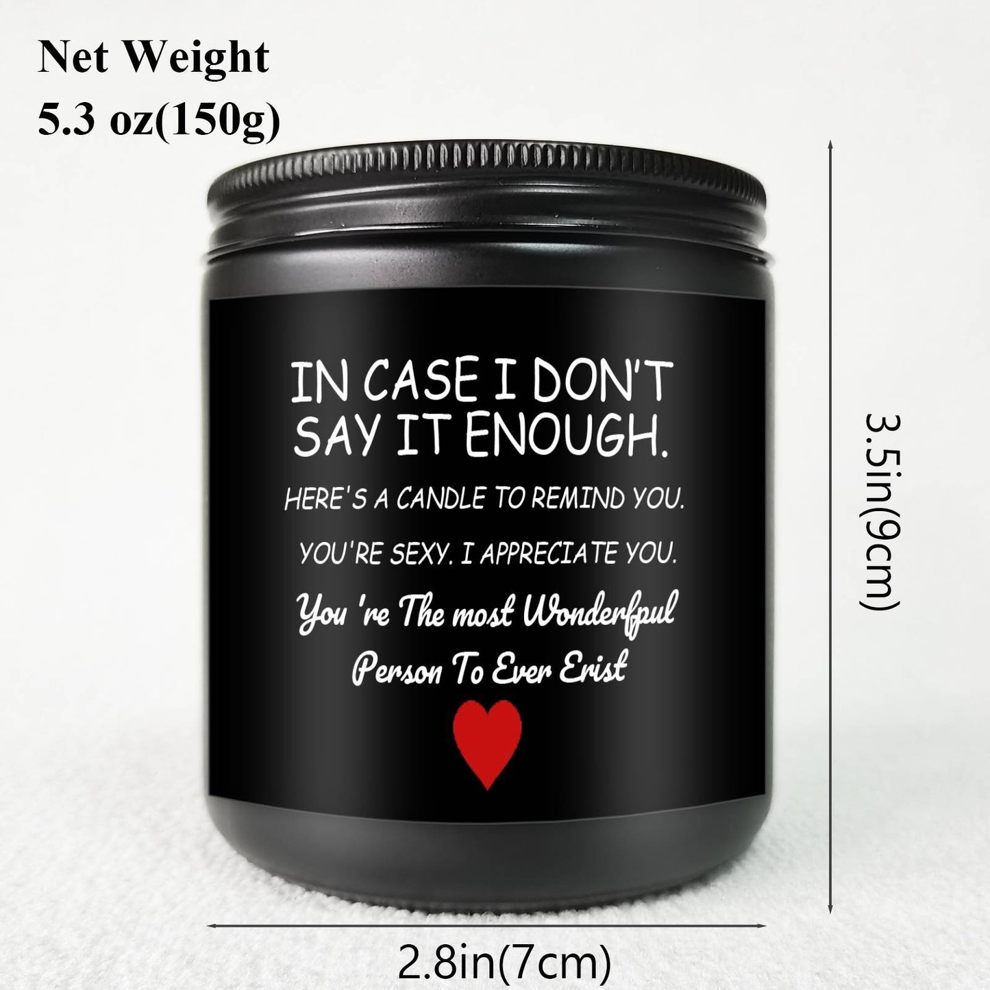 Appreciation Scented Candle - Perfect Gift for Nurses, Teachers, Mentors & More - Ideal for Birthdays, Retirement, Farewell & Christmas