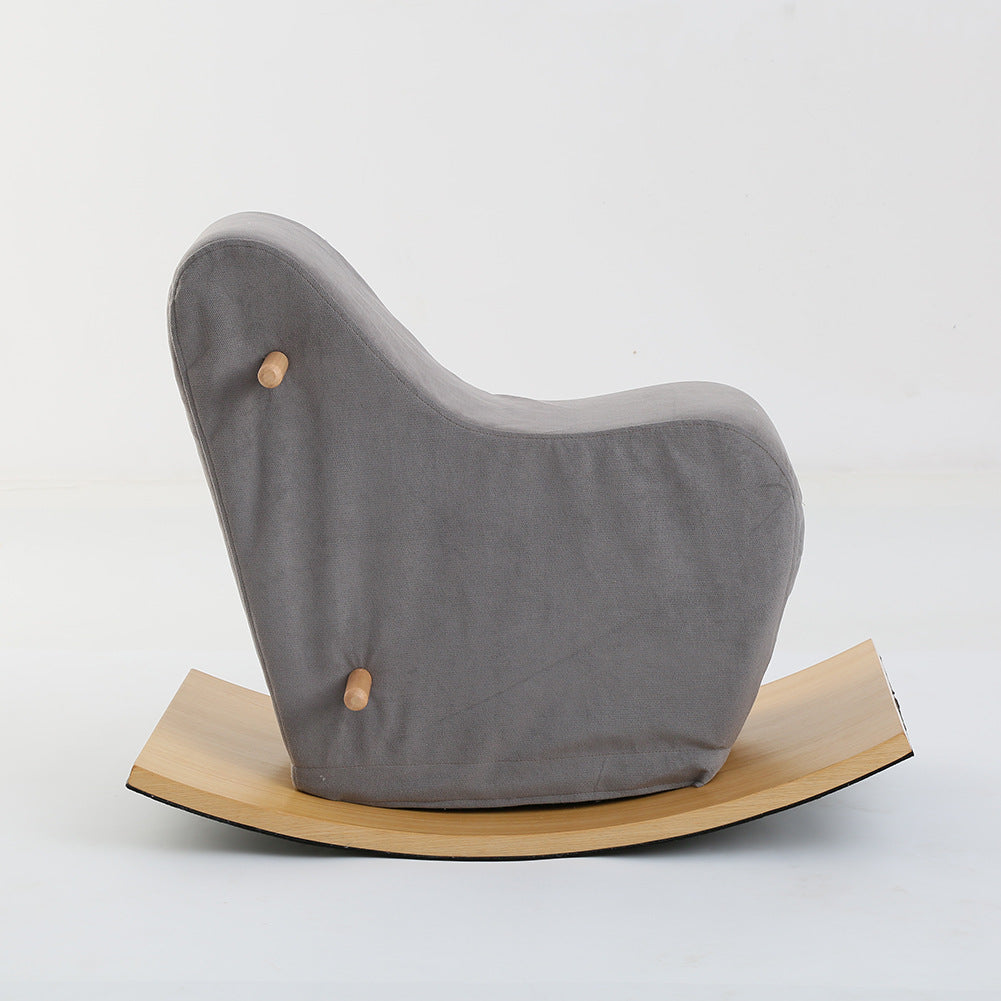 Wooden Wooden Horse Shaking Horse Children's Educational Toys Rocking Chair