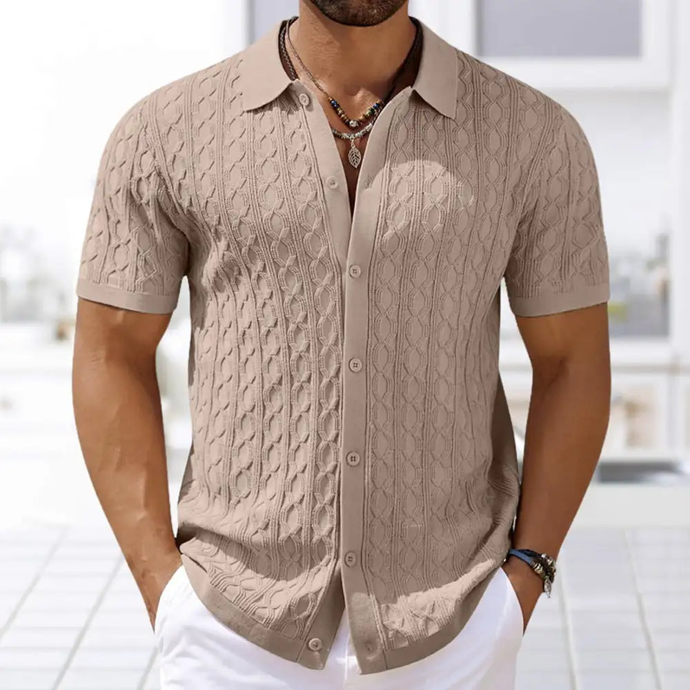 Summer Short-sleeved Men's Clothing European And American