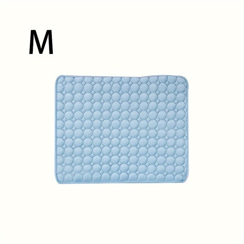 Ultimate Cooling Pet Bed Mat - Self-Cooling, Breathable, Summer Heat Relief, Orthopedic Support, Comfortable Sleeping Blanket for Dogs - Perfect for Hot Weather, Outdoor, and Indoor Use