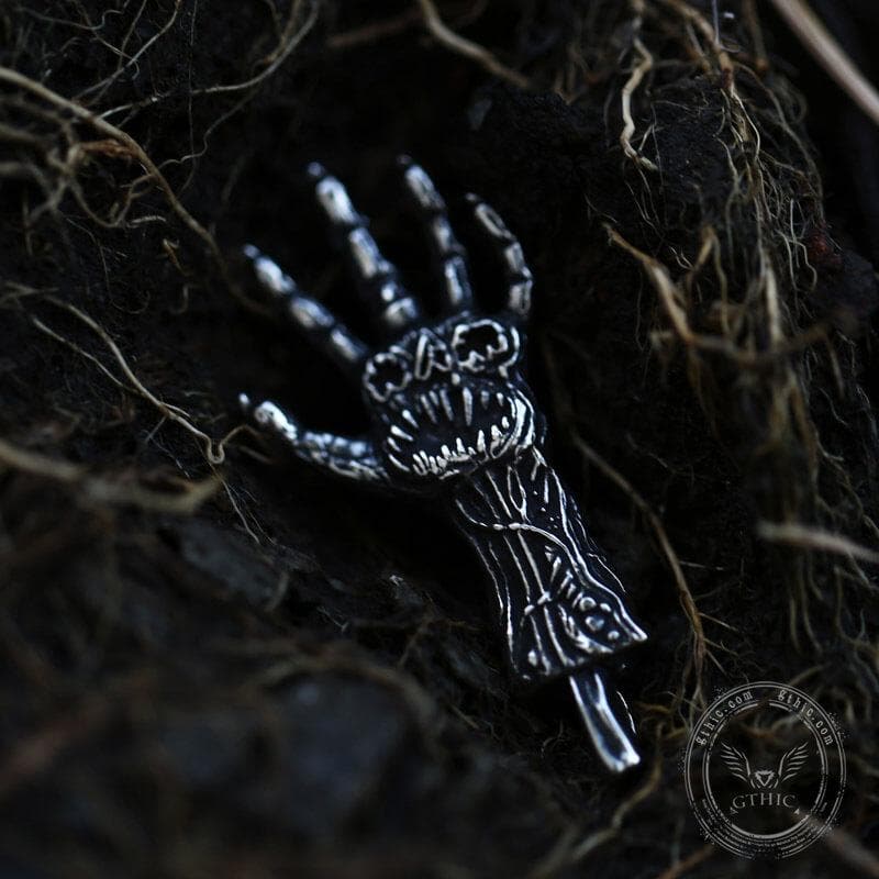 Devil's Hand Stainless Steel Pendant