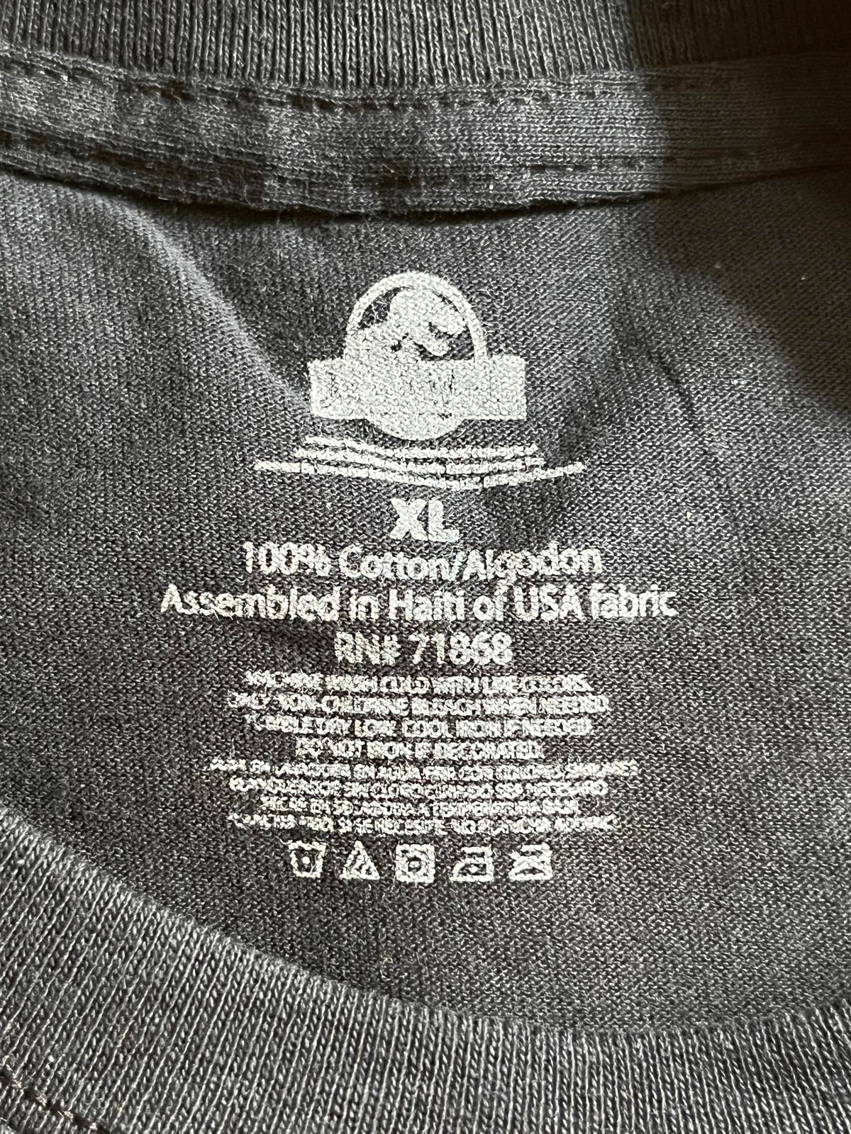 Jurassic World Movie Promo Tee - T-Rex Roar Big Face - XL