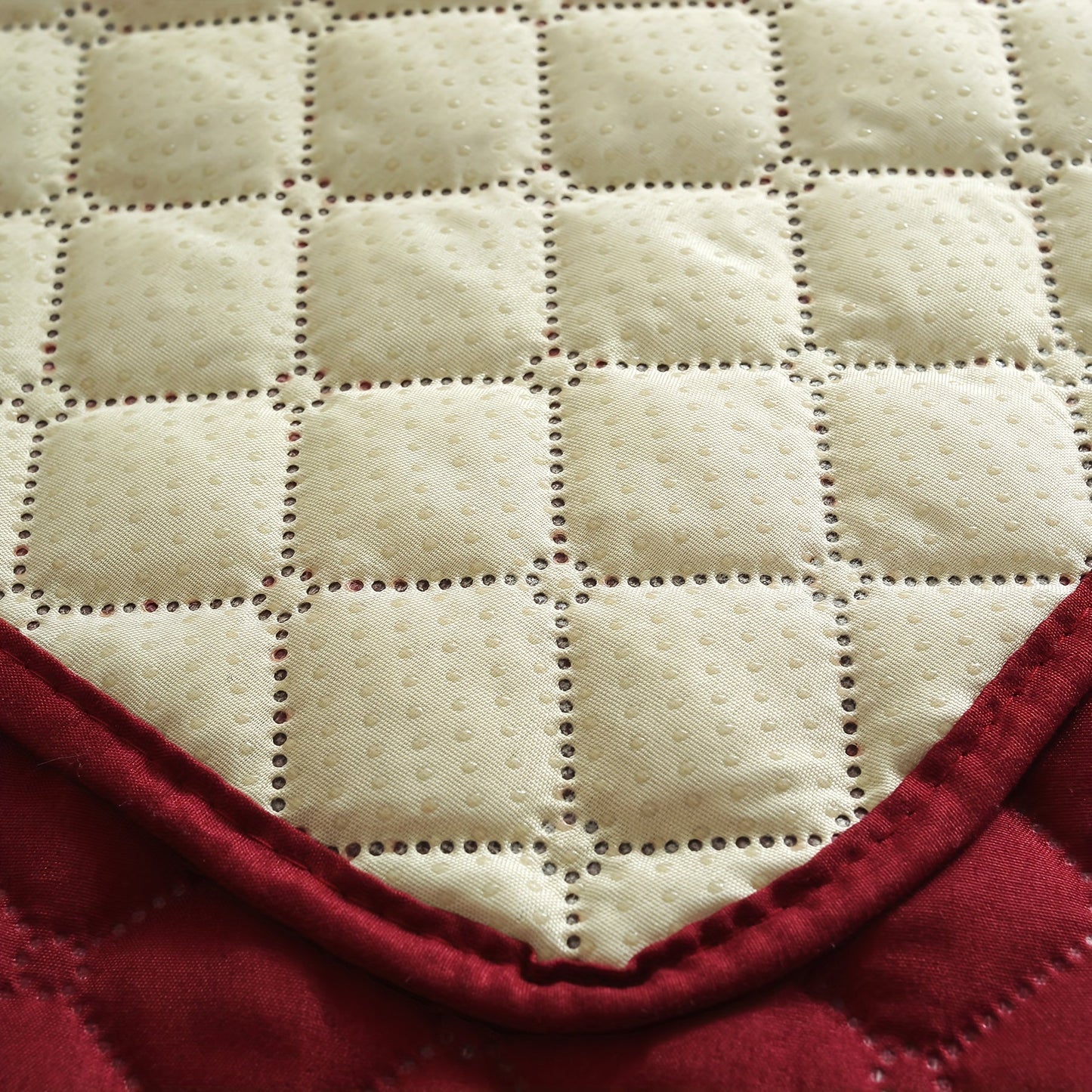 1pc Waterproof Solid Color Plaid Non-Slip Pet Sofa Cover, Machine Washable Blanket for All Season Protection, Suitable for Cats, Dogs, and Small Animals