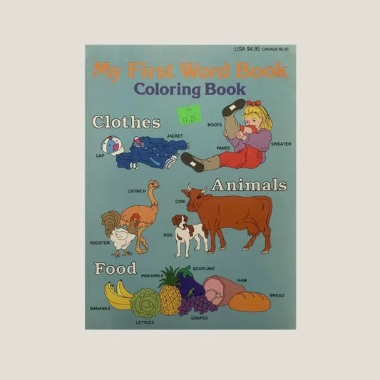 Discover 1993 America in Mike Artell's Vintage Coloring Book