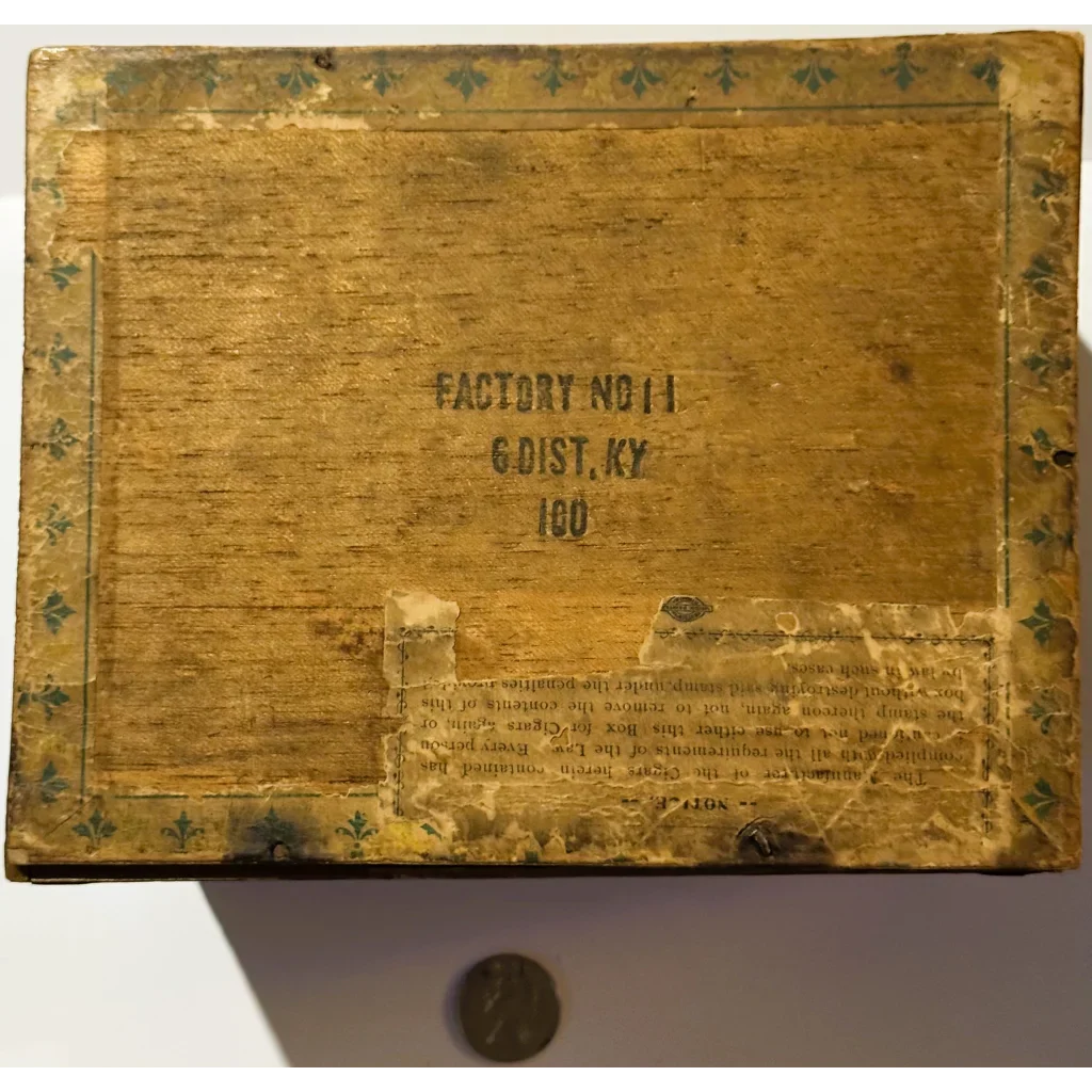 Discover Americana Treasure Vintage Renter's Special Cigar Box