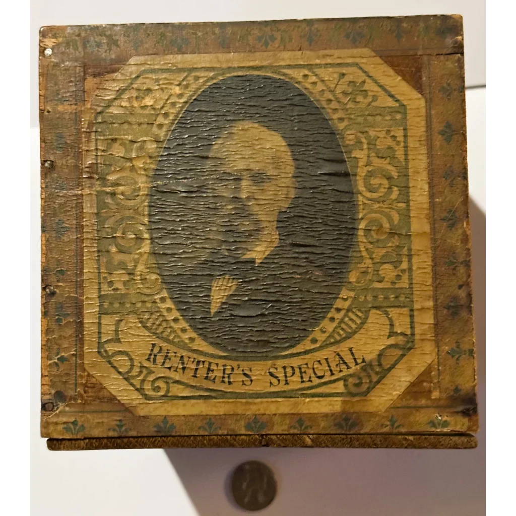 Discover Americana Treasure Vintage Renter's Special Cigar Box
