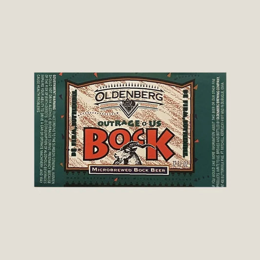 Discover the Legendary Bock Beer Label Outrage from Oldenburg
