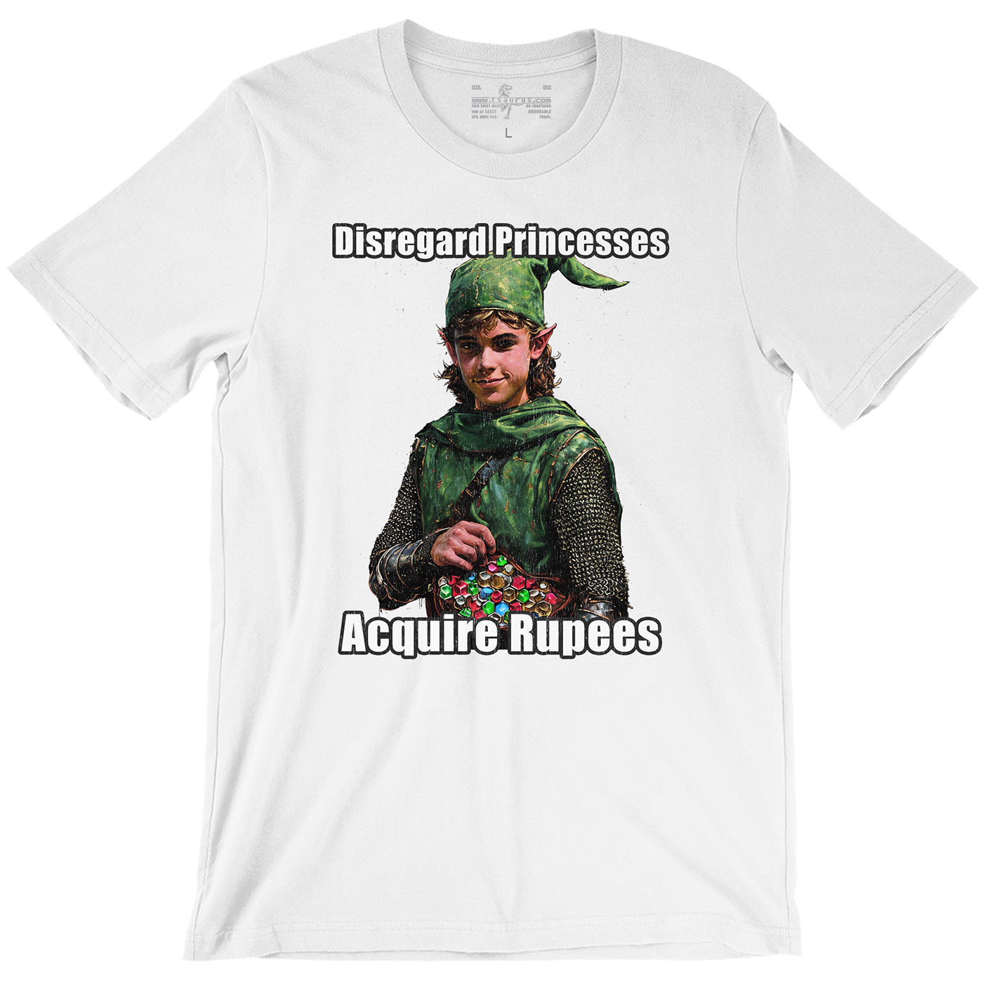 Disregard Princesses, Acquire Rupees Tee