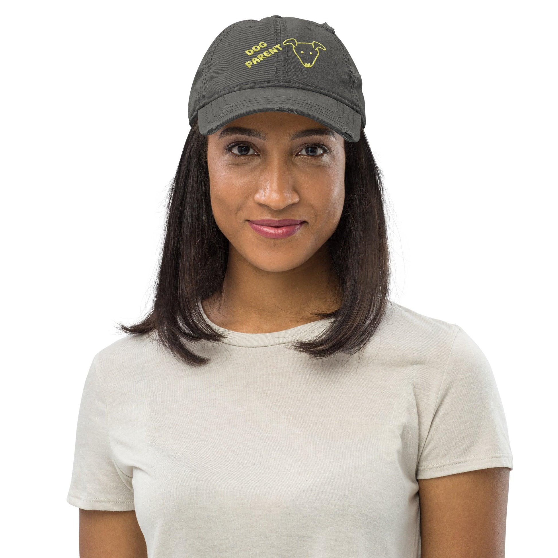 DOG PARENT Distressed Dad Hat - Lizard Vigilante