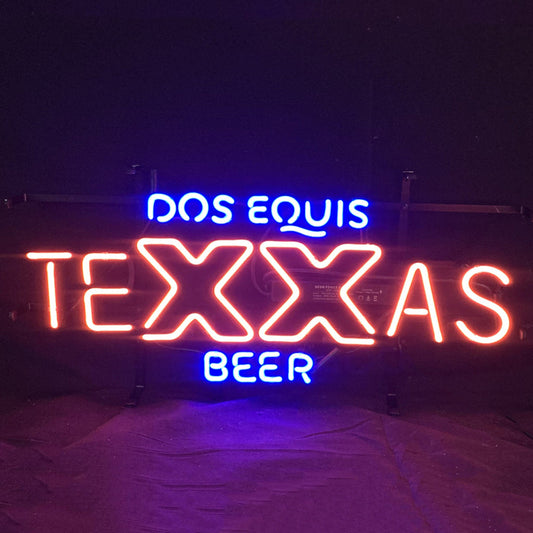 Dos Equis Texxas Beer Neon Signs Light