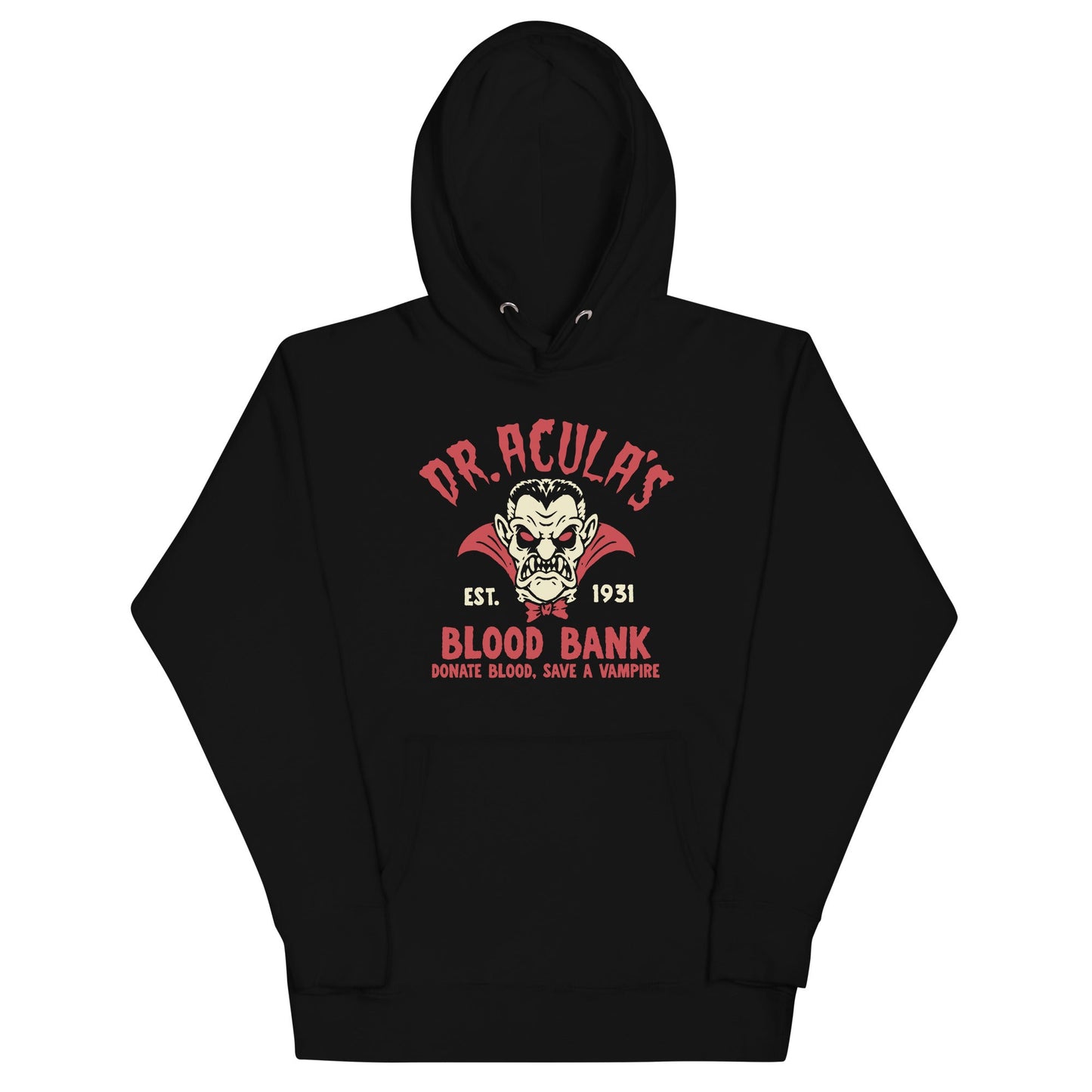 Dr. Acula's Blood Bank Hoodie