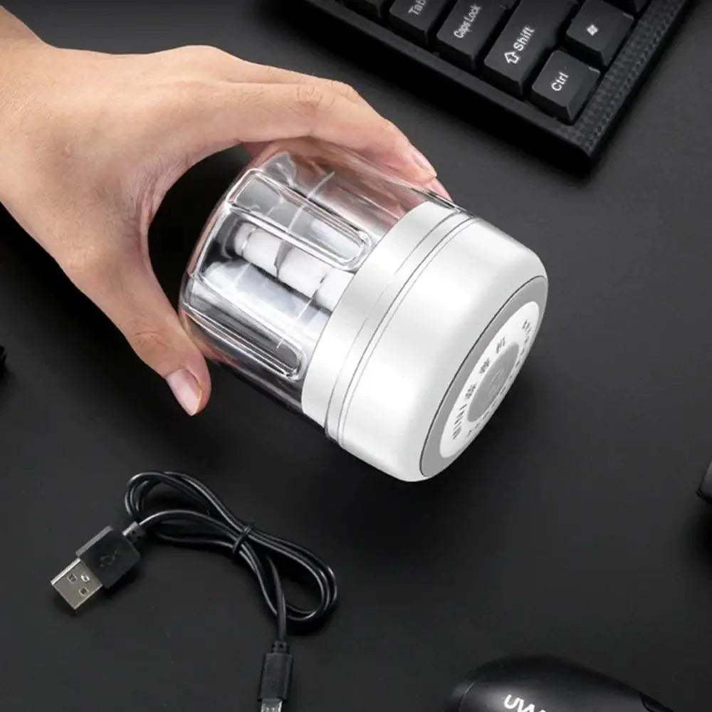 Durable Electric Food Crusher Mini Garlic Press Garlic Crusher Vegetable Chopper For Kitchen Crushed Garlic Crushed Ginger Crushed Chili