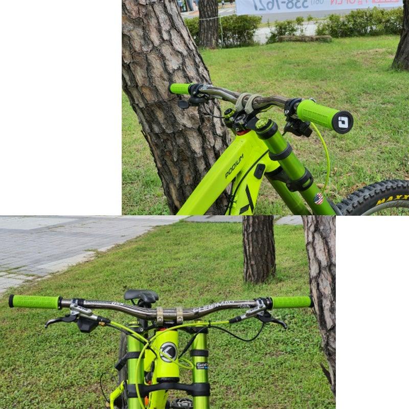 Durable Handlebar Grips Lock Ring Bike Handle Durable Wearable Bicycle Grips Single Lock-On Mountain Bike Grips Bicycle Handlebar Locking Grips Non-Slip Multi Colors Simple Design Handle Grips