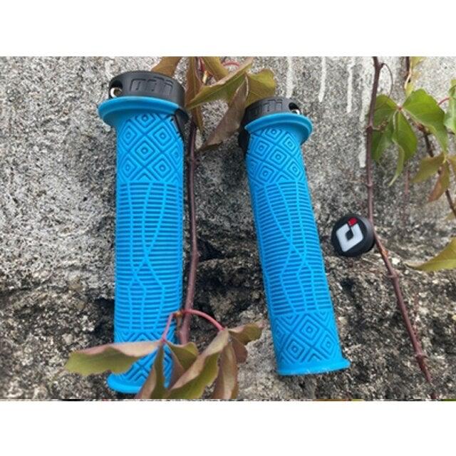 Durable Handlebar Grips Lock Ring Bike Handle Durable Wearable Bicycle Grips Single Lock-On Mountain Bike Grips Bicycle Handlebar Locking Grips Non-Slip Multi Colors Simple Design Handle Grips