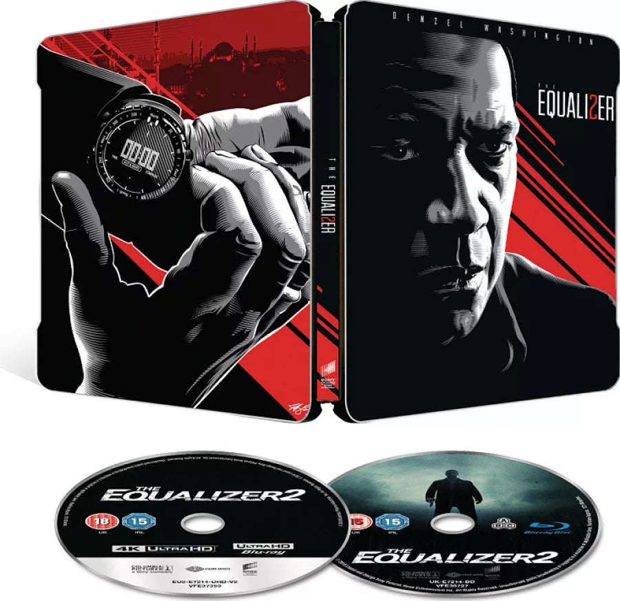 The Equalizer 2 - Limited Edition Steelbook (4K Ultra HD + Blu-ray + Digital)