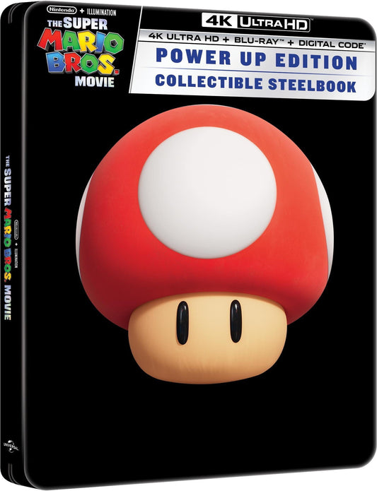 The Super Mario Bros - Limited Edition Steelbook (4K Ultra HD + Blu-ray + Digital)