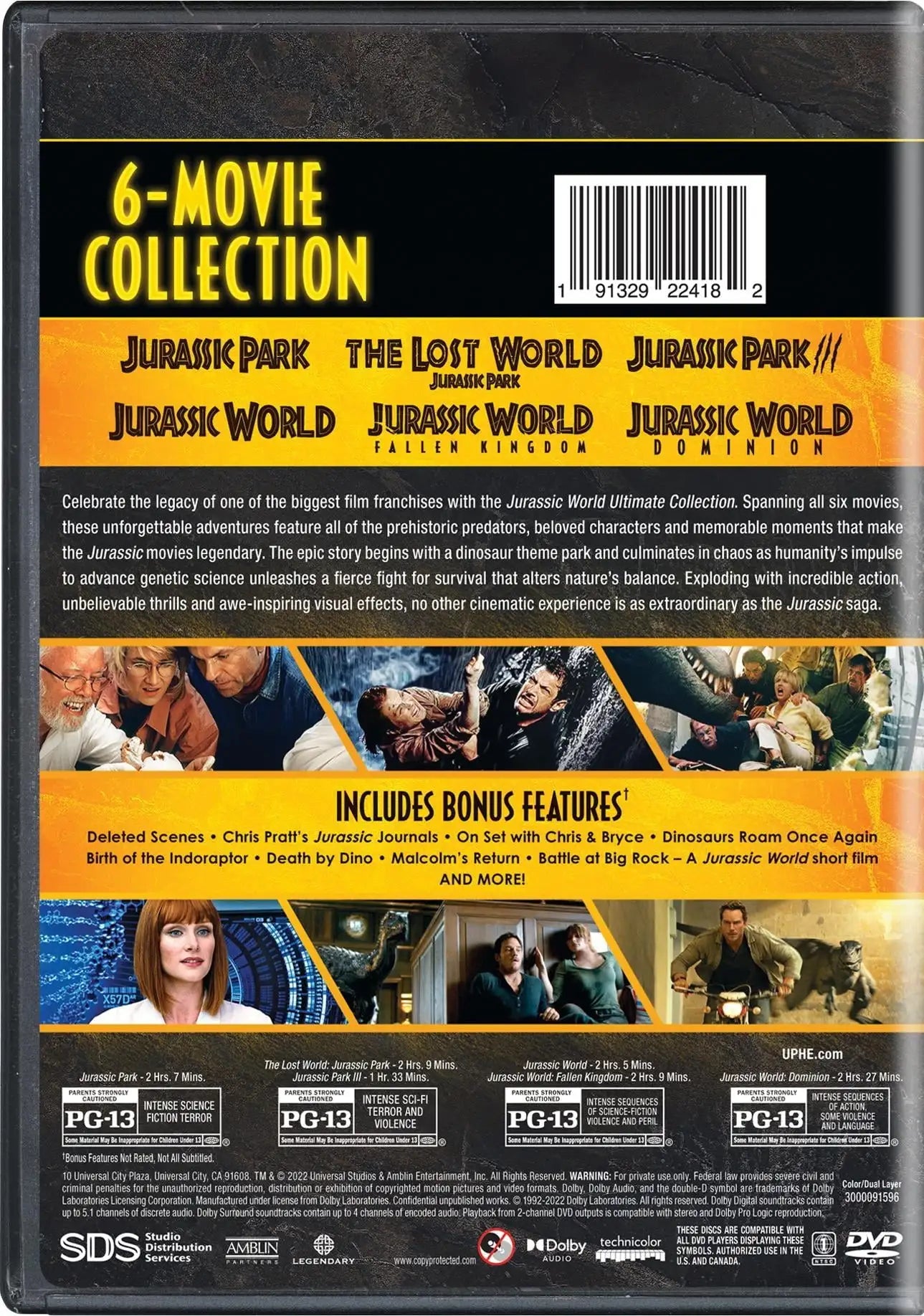 Jurassic World Ultimate Collection (DVD) (Standard)