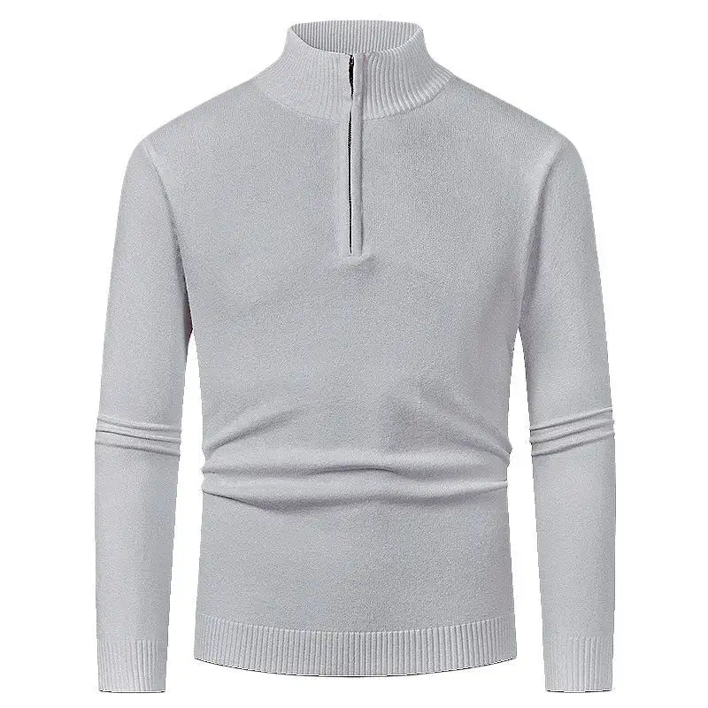 Fashion Trend Half Zipper Sweater