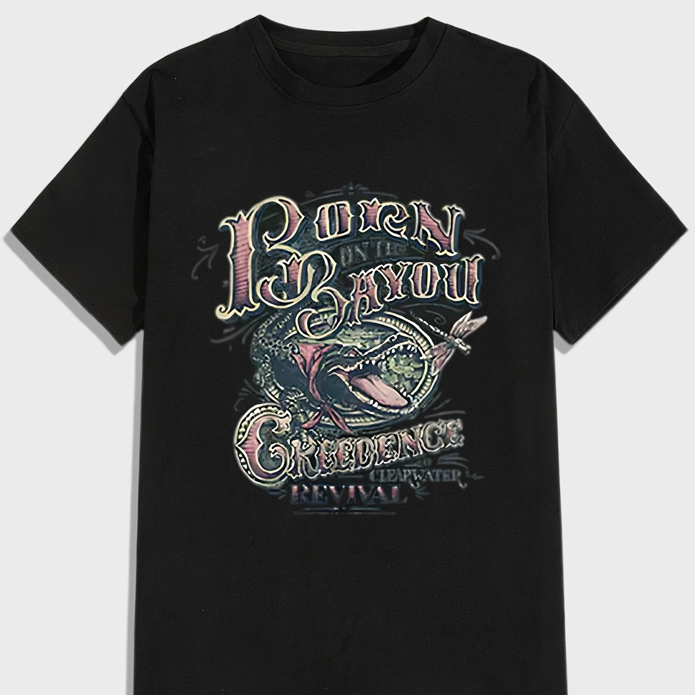 Creedence Clearwater Revival Vintage T-Shirt – Classic Rock Band Tee - Premium T-Shirt from Lizard Vigilante - Just $24.99! Shop now at Lizard Vigilante