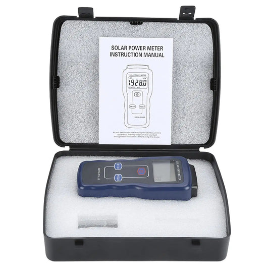 SM206 Digital Solar Power Meter Sun Light Radiation Measuring Testing Instrument