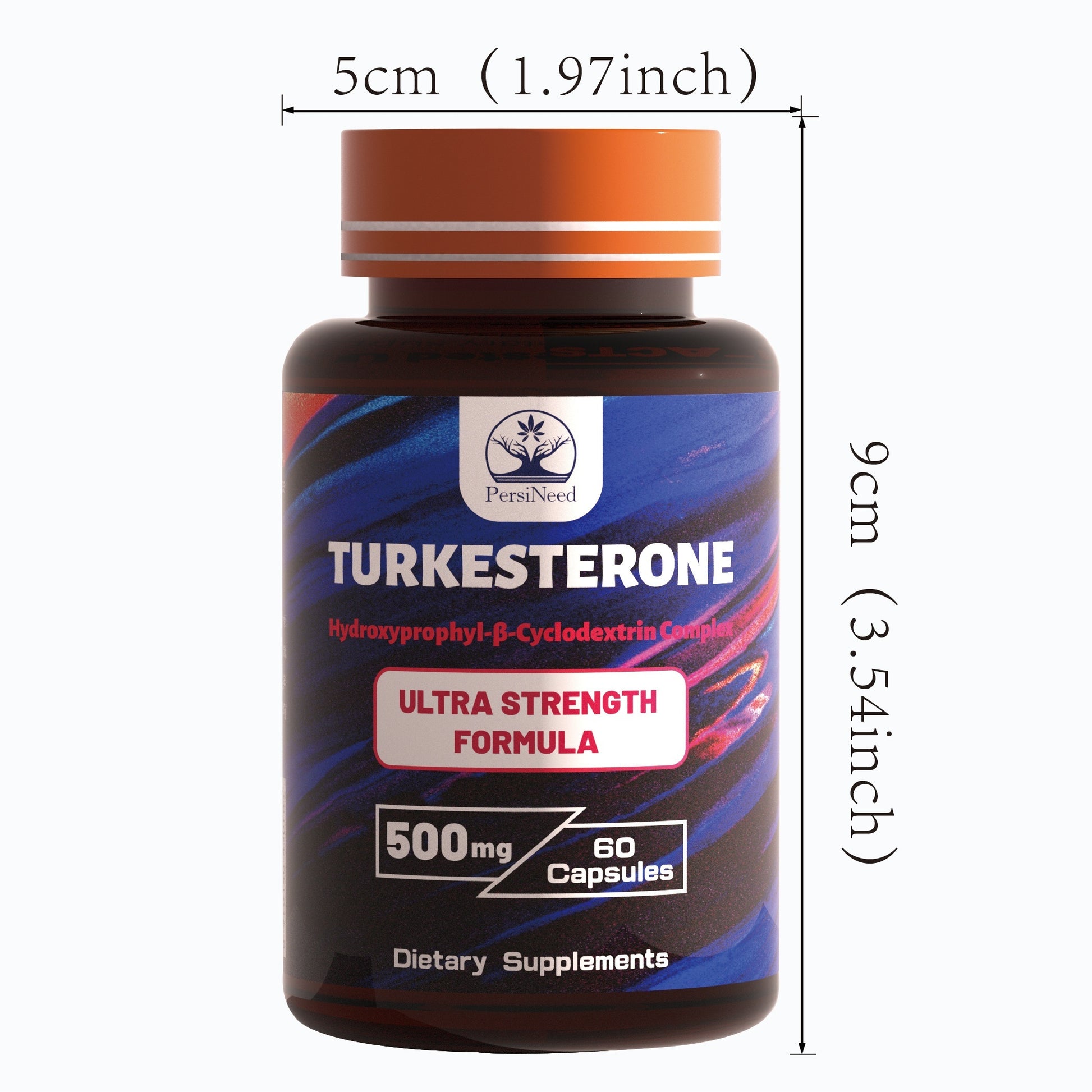 PERSINEED #1 Testosterone Support Supplement for Men – 2 Bottles Turkesterone, 60 Capsules, Boost Vitality & Performance Naturally - Premium Testosterone pills from Lizard Vigilante - Just $38.88! Shop now at Lizard Vigilante