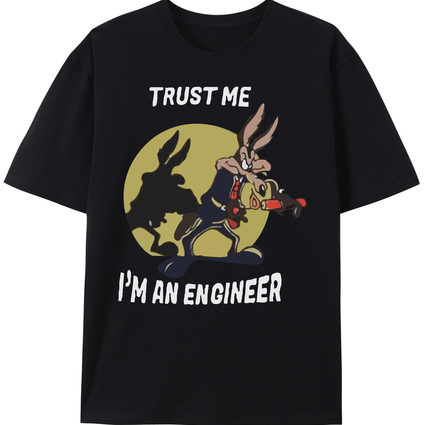 Trust Me I'm An Engineer Men's Crew Neck T-Shirt – Casual, Comfortable, and Versatile for Spring & Summer Sports - Premium tee from Lizard Vigilante - Just $23.88! Shop now at Lizard Vigilante