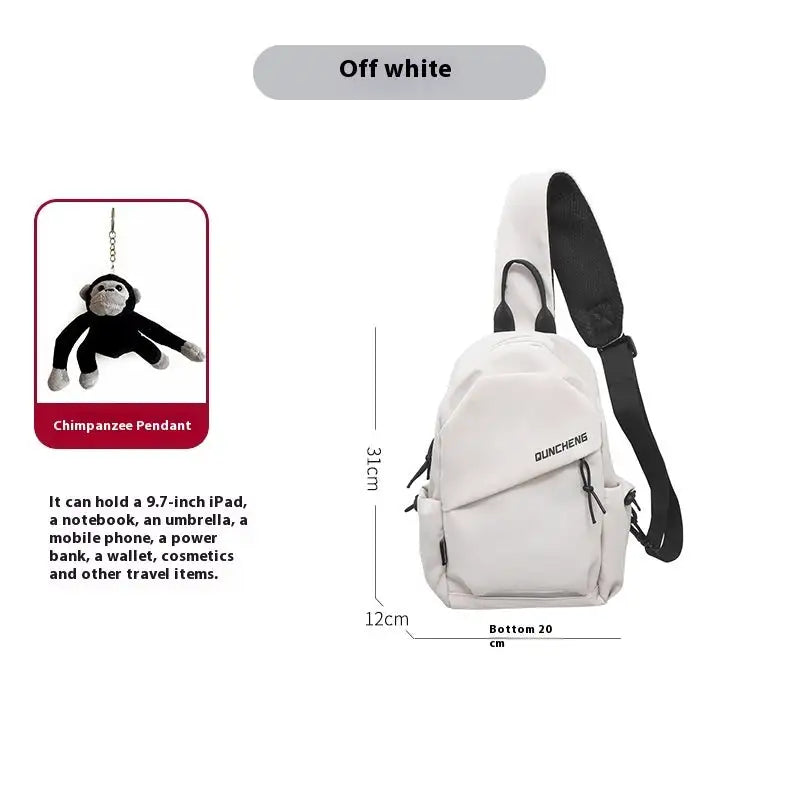 Crossbody Bag Small Shoulder Bag Men's Chest Bag