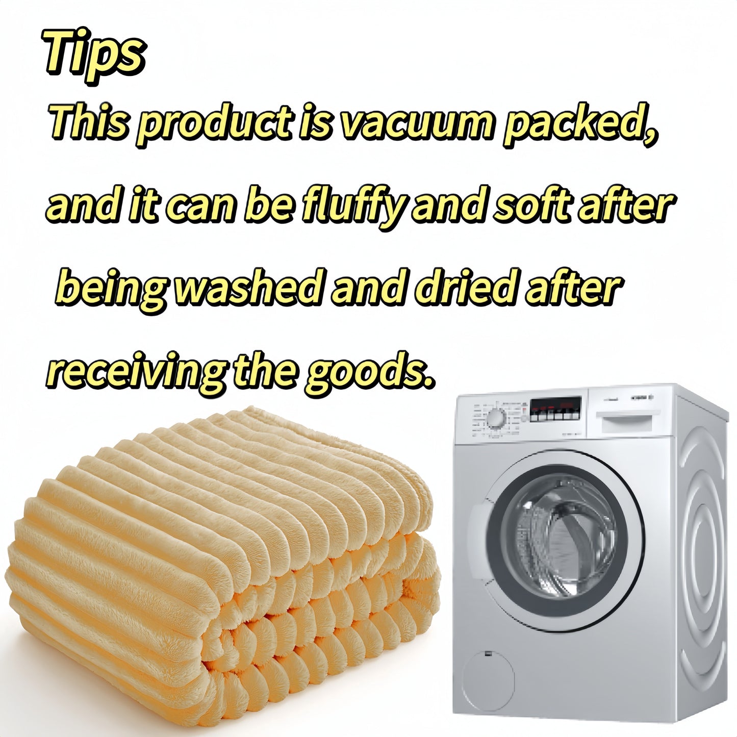 1pc Cozy Double-Sided 3D Rabbit Hair Blanket - Soft, Warm, and Fuzzy for Snuggling Up - Perfect for Office, Outdoor Camping, Sofa, and Gift Giving