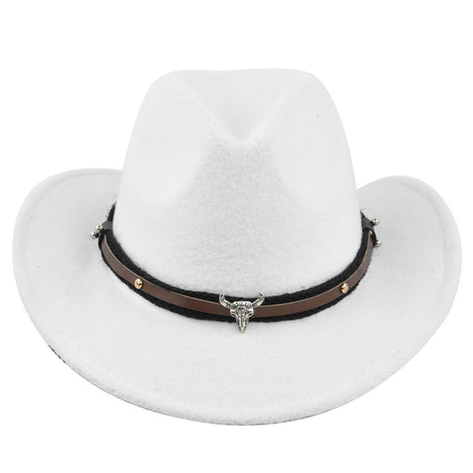 Cowhead Western Cowboy Hat Cornice
