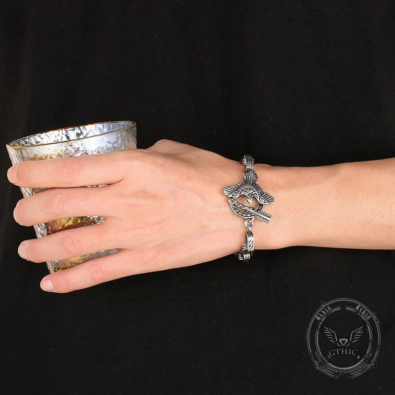 Eagle Arrow Stainless Steel Bracelet