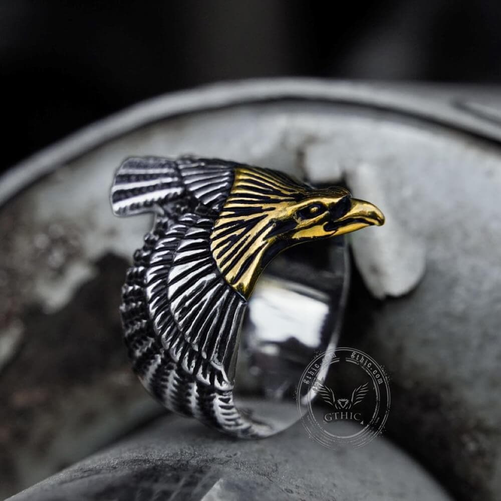 Eagle Stainless Steel Beast Ring