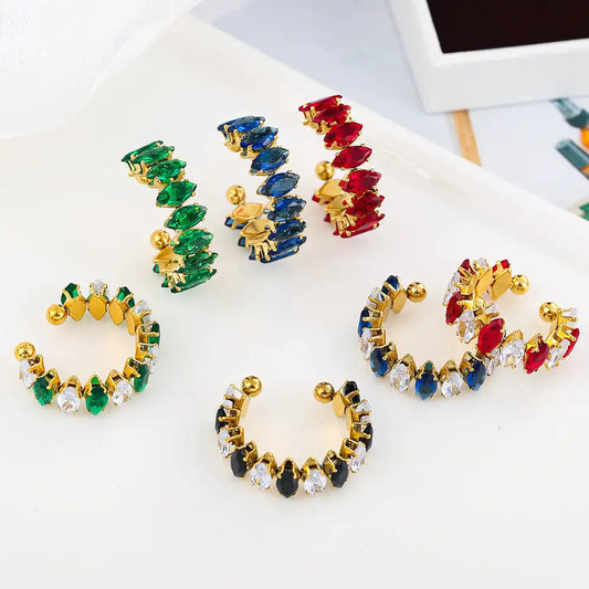 Color Zircon Ins Fashion Ring For Women