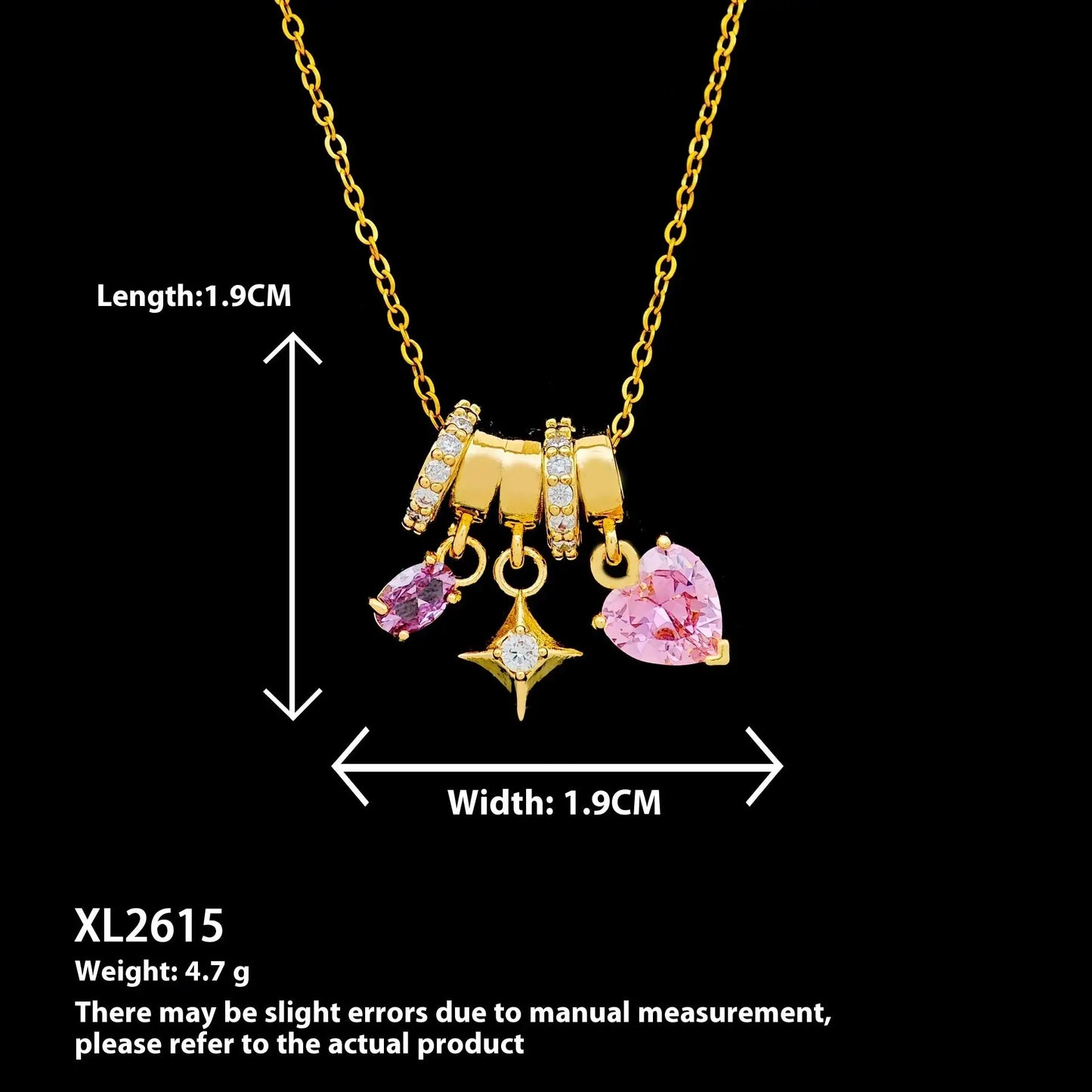 European And American Moon Necklace Niche Non-fading High-grade Accessories