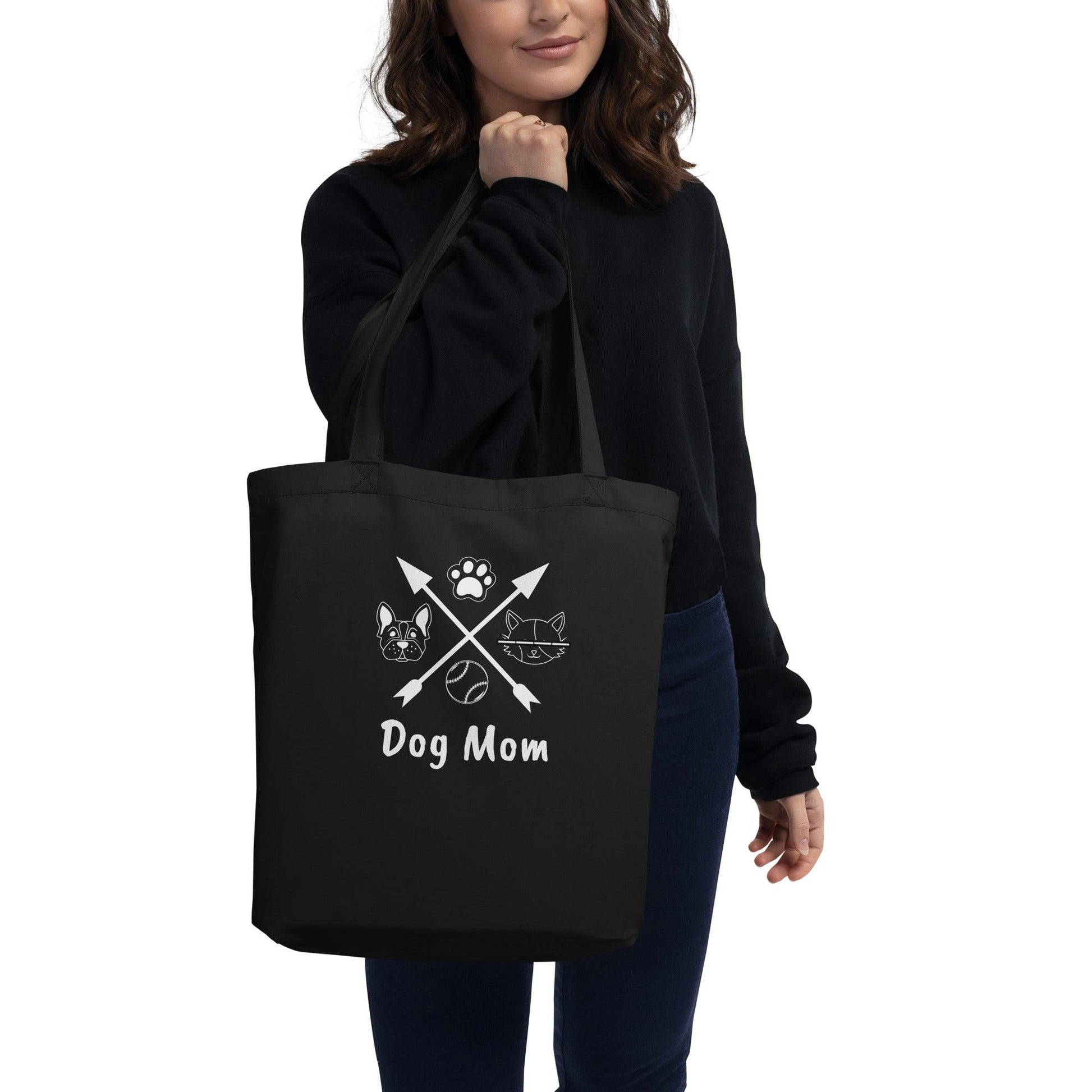 Dog Mom Eco Tote Bag - Lizard Vigilante