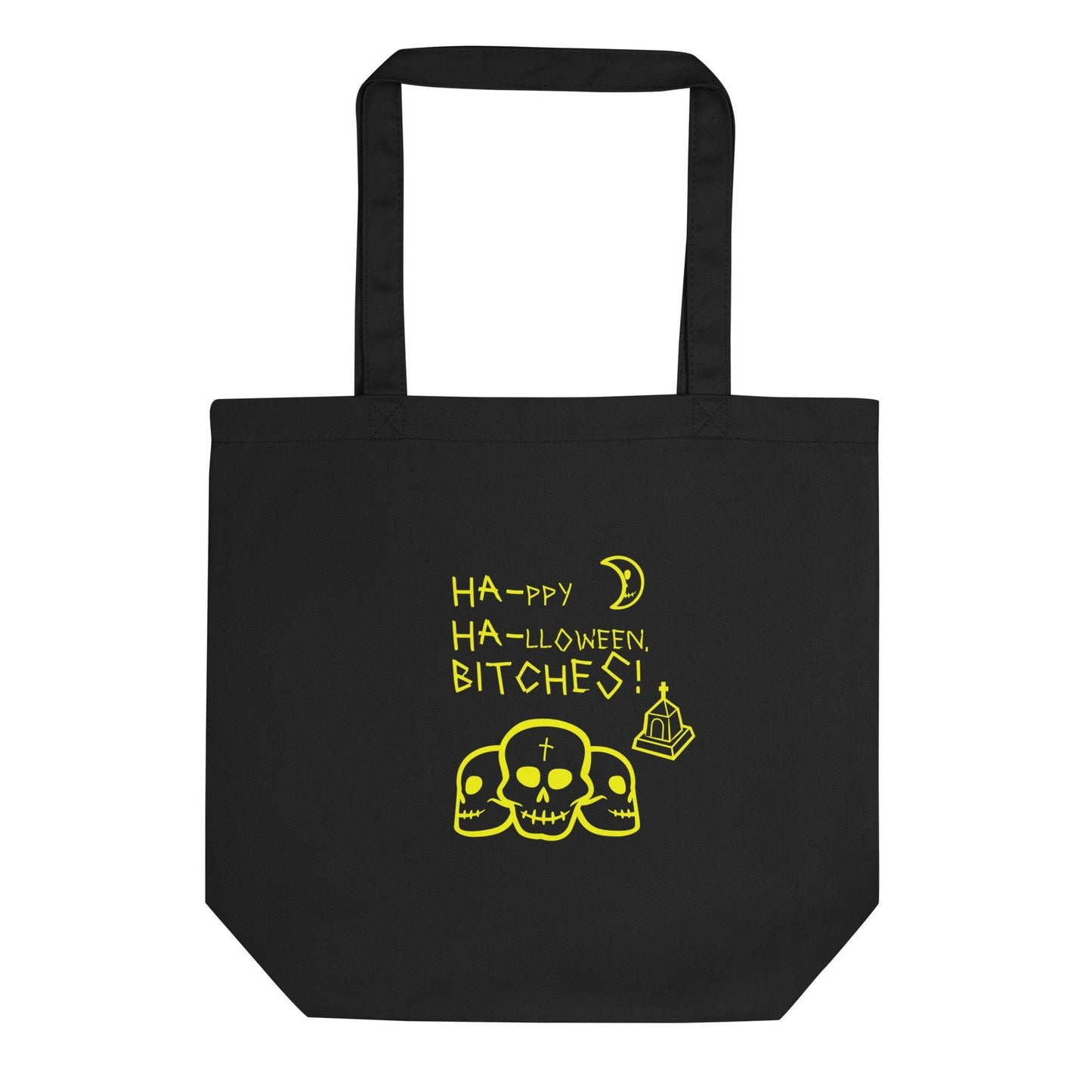 HA-ppy HA-lloween Bitches Halloween Eco Tote Bag - Lizard Vigilante